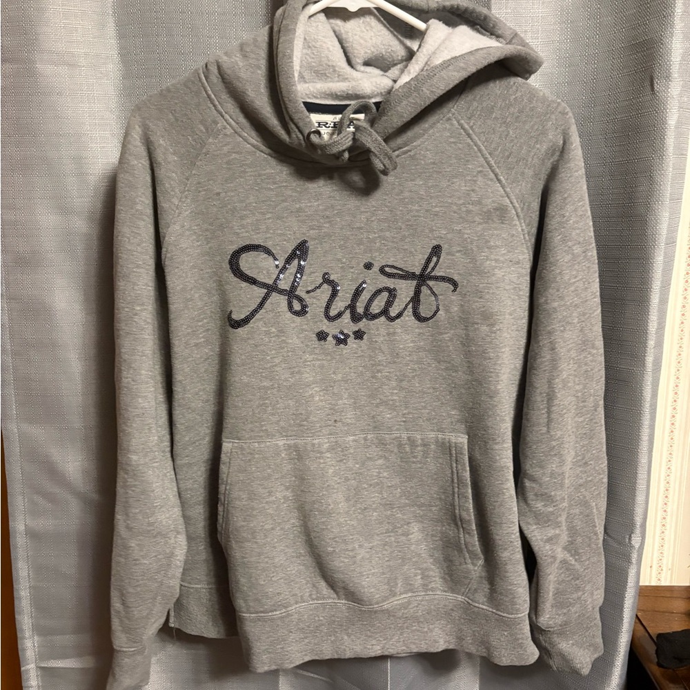 Ariat Women's Gray Hoodie with Logo